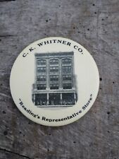 Antique C.K. Whitner Co Reading PA Pocket Mirror picture