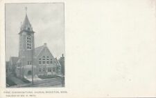 BROCKTON MA - First Congregational Church - udb (pre 1908) picture
