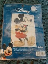 Vintage Janlynn New Disney Mickey Mouse Needlepoint Cross Stitch Kit 5