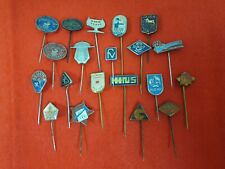 Job Lot 20x Vtg Hungary Hungarian Transport Pin Badge Collection ID9105 B50 picture