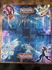 Yugioh Official 2-Player Double Playmat Rare Stardust Dragon Dark Magician picture