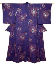 JAPANESE SILK ANTIQUE KIMONO / 0.78kg / COMBINE SHIPPING $30 / WEIGHT LIMIT=2kg picture