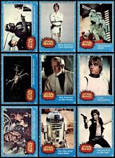 1977 Topps Star Wars Series 1 Blue Cards - Fair to EX Singles - updated 5/2024 picture