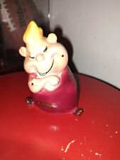 1960's Kreiss ceramic SNEERING MAN with jewels psycho looking character JAPAN picture