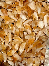 50g Rough Golden Citrine Pieces Points Chunks Crystal Rocks Bulk Gems Jewelry picture