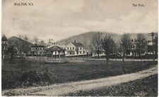 Walton NY THe Park 1914 Monochrome  picture