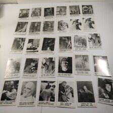 Vintage 56 Spook Stories 2.5 X 3.5” Trading Cards - 1961 Leaf Universal Pictures picture