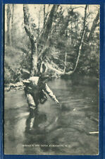 Making a Fine Catch Fish in Boonton New Jersey Postcard picture