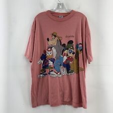 VTG Sherry's Best Pink Mickey Mouse Rap Funky Disney Florida T Shirt Mens XL picture