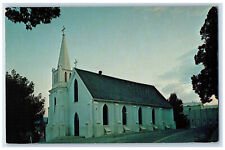 c1950's St. Canice's Catholic Church Nevada City California CA Postcard picture