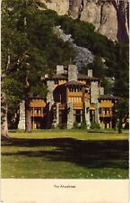 The Ahwahnee Lodge Yosemite National Park CA Divided Unposted Postcard Vintage picture