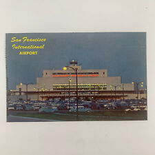 Postcard California San Francscio CA International Airport SFO 1964 Posted picture
