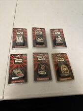 6 Different Star Wars Episode 1 Collectible Pins By Applause Vintage 1999 LOOK picture