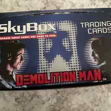 Vintage 1993 Skybox Demolition Man Movie Cards Box 36 Packs picture