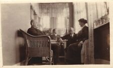 Vintage Photograph Danish family indoors 1917 Denmark picture