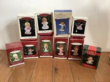 HALLMARK lot of 10 MARY'S ANGELS Ornaments With Boxes Late 90s Early 2000s picture