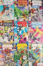 IRON MAN, Copper Age Marvel Comic Book - Lot of 9 issues. picture