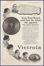 Vint. 1918 VICTOR Record Artists Caruso Farrar Homer Scotti Galli-Curci Print Ad picture