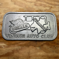 Dekale Sycamore Vintage Auto Club Car Club Plaque picture