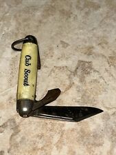Vintage Cub Scout Scouting Knife Mother of Pearl? Handles  picture