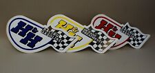 Vintage H&H Racing Decals Lot Of 3 -  picture
