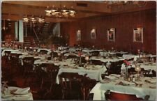LAKEWOOD, New Jersey Postcard THE CRICKET RESTAURANT Interior View c1960s Unused picture