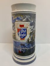 Vtg 1985 Heileman's Old Style Beer XL Stein Mug Ceramarte Limited Edition Exc picture