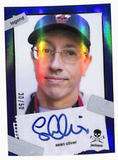 2022 Zerocool Jackass Sean Cliver 30/50 blue auto autograph refractor card picture