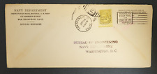 1933 Navy Department Inspector of Naval Material Engineering Vintage Envelope picture