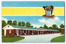 c1940's Crystal Motel Charles Highway West Columbia South Carolina SC Postcard picture