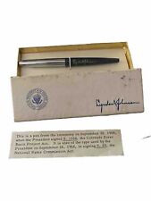 Lyndon Johnson Presidential Pen September 30th, 1968 Bill S. 1004, the Colorado picture