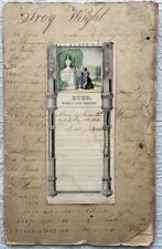 Unique manuscript collection Scottish & US Ballads (one saucy) 1821 and later. picture