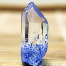 3.4Ct Very Rare NATURAL Beautiful Blue Dumortierite Quartz Crystal Specimen picture