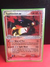 Pokemon Card TGC Typhlosion EX 99/100 EX Sandstorm Ultra Rare Holo picture