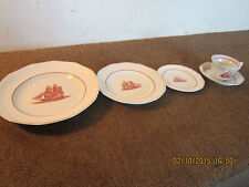 BRITISH, WEDGEWOOD 5 PC SINGLE PLACE SETTING  picture