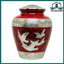 Flying Eagle Adult Large Red Cremation Urns for Human Ashes Male & Female Urn picture