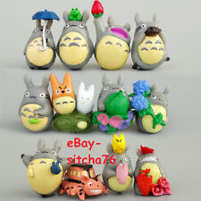 12PCS My Neighbor Totoro Studio Ghibli Cat Bus Figures Playset Cake Topper Set picture
