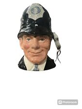 Royal Doulton D6762 The London Bobby Small Toby Jug Vintage Character Tower picture