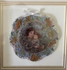 Edna Hibel Ornament PARADISE FOREVER Framed picture
