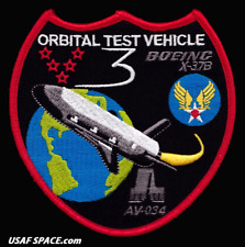 X-37B ORBITAL TEST VEHICLE OTV 3  ATLAS V BOEING  ULA USAF DOD SPACE PLANE PATCH picture