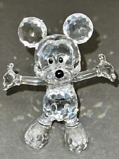 Disney Swarovski Rare Vintage Showcase Crystal Mickey Mouse Figurine 687414 picture