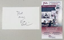 Kato Kaelin Signed Autographed 3x5 Card JSA Cert OJ Simpson Trial Witness picture
