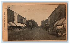 1907 Main Street Stores Horse Carriage Friendship New York NY Antique Postcard picture