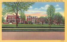 Elyria, Ohio Postcard Elyria Memorial Hospital Gates Hospital c 1941  OH2 picture