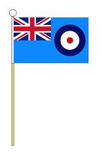 RAF ENSIGN Pack of 12 medium Hand Flags 9