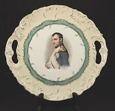 Vintage Portrait Porcelain Cabinet Plate Napoleon Bonaparte picture