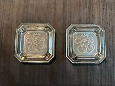 VSOE Orient Express Vintage Ashtrays - matching set of 2 picture
