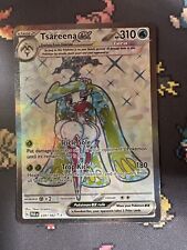 Pokemon Card Tsareena EX 220/182 Full Art Ultra Rare Paradox Rift Near Mint picture