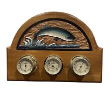 Vintage Sunbeam Barometer/Thermometer Fish Wall Plaque picture
