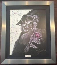 DISNEY FINE ART - SILVER SERIES - LIMITED EDITION - BEAUTY & THE BEAST picture